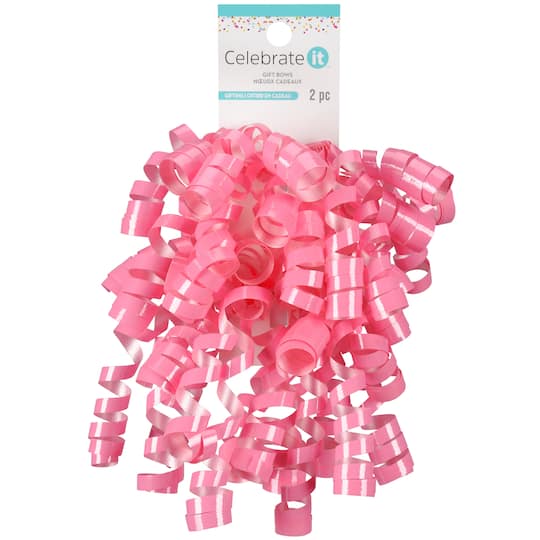 Pink Lacquer Twisty Bows By Celebrate It&#x2122;